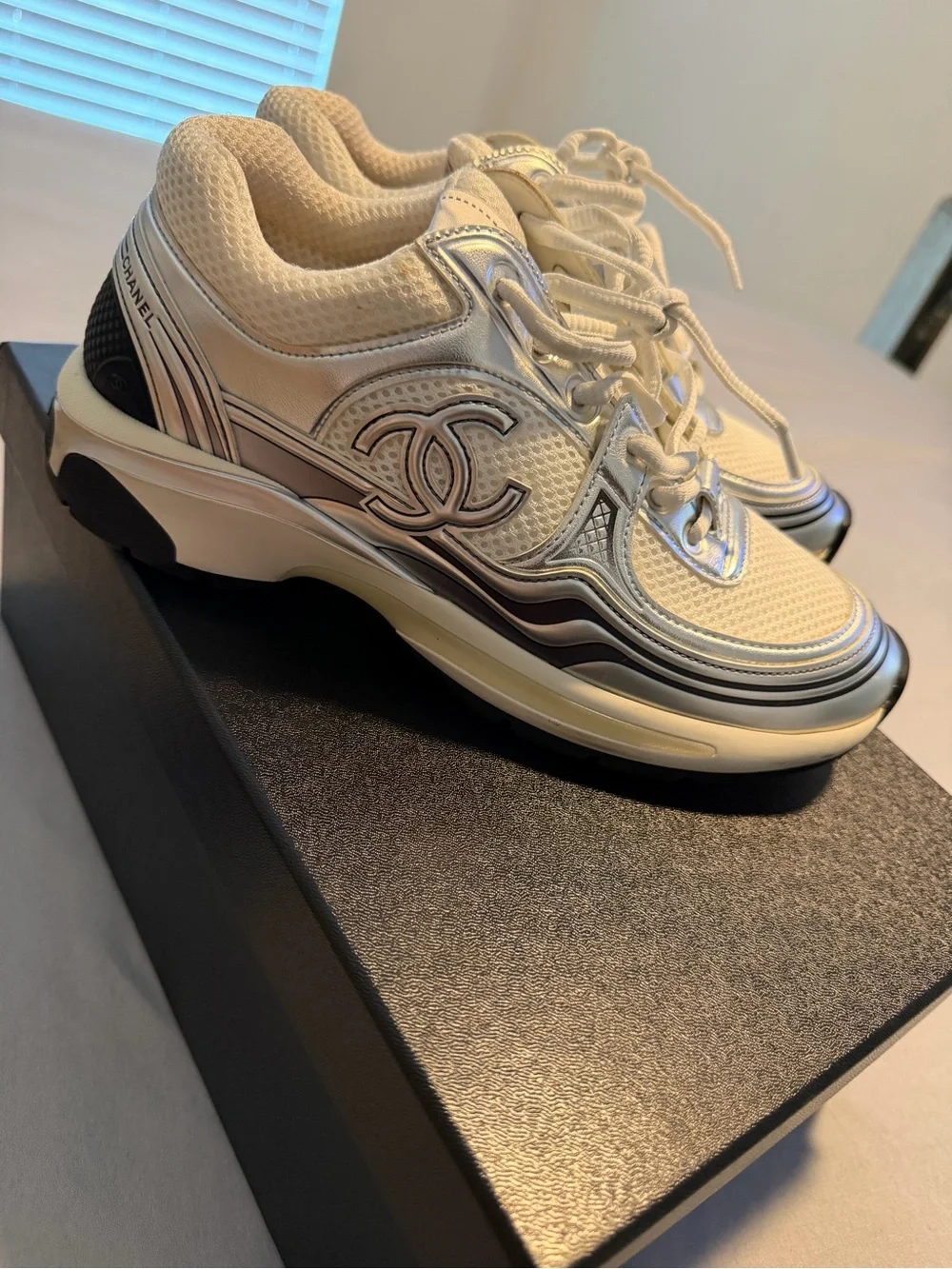 CHANEL authentic sneakers